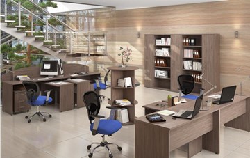 Офисный комплект мебели IMAGO - рабочее место, шкафы для документов во Владикавказе - предосмотр 6